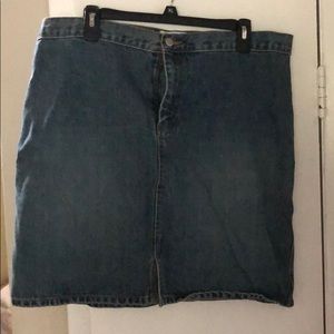 Jean skirt